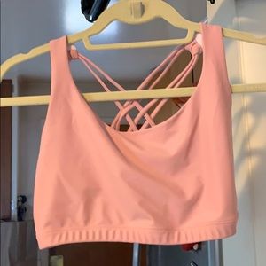 Onezie flow blush sports bra (XL)